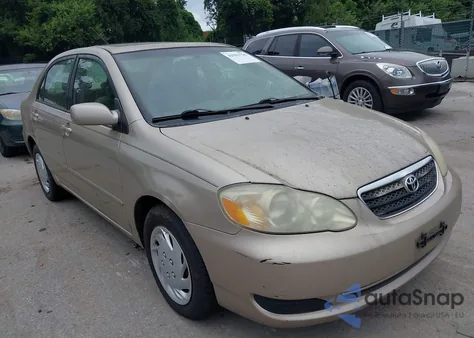 2006 Toyota Corolla Le z USA, uszkodzony, nr VIN 2T1BR32E26C670804